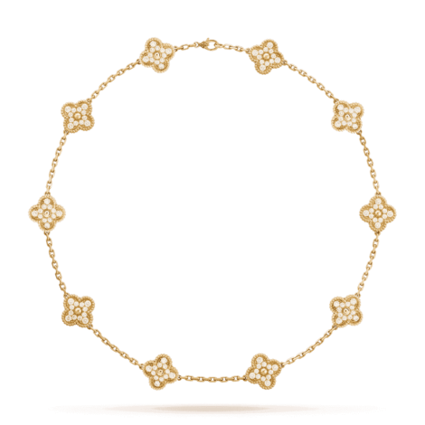 Vintage Alhambra Necklace, 10 Motifs