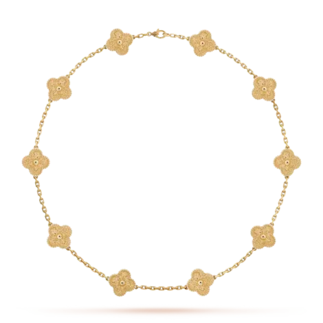 Vintage  Alhambra Necklace, 10 Motifs