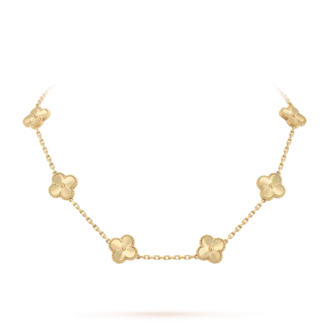 Vintage Alhambra Necklace, 10 Motifs