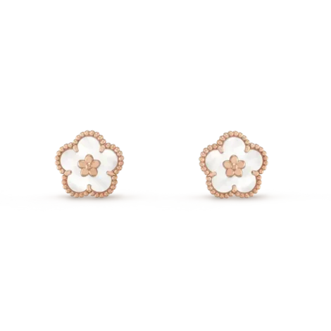 Lucky Spring Earrings, Plum Blossom