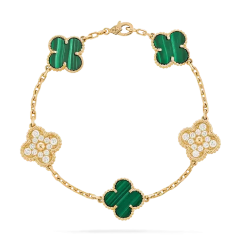 Vintage Alhambra Bracelet, 5 Motifs