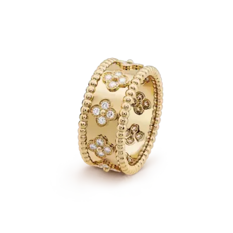 Perlée Clovers Ring, Medium Model