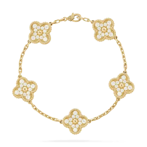 Vintage Alhambra Bracelet, 5  Motifs