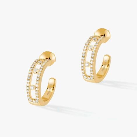 Move Pavé Hoop Earrings