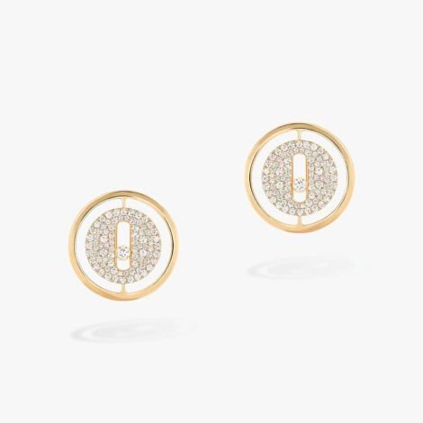 Lucky Move Diamond Pavé Stud Earrings