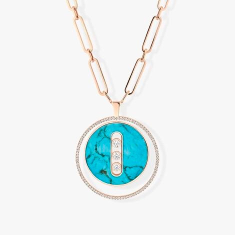 Turquoise Lucky Move Long Necklace LM