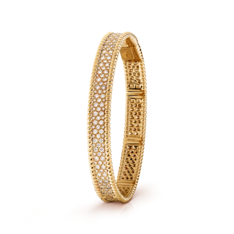Perlée Diamonds Bracelet, 3 Rows, Small Model