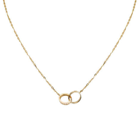 Love Pendant, Half-Paved