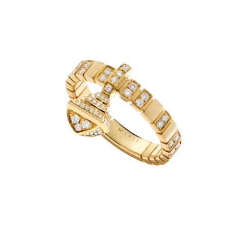 Cleo Charm Full Diamond Ring