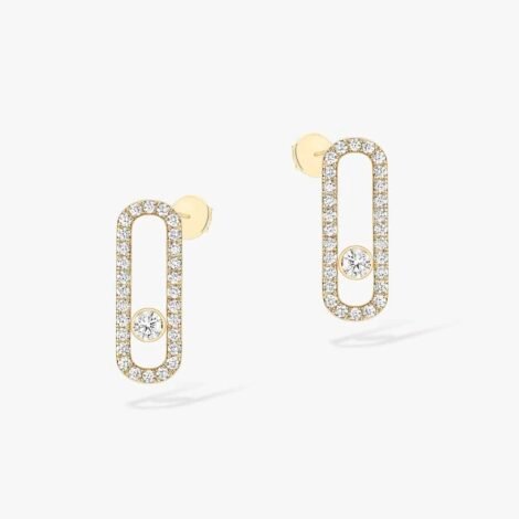 Move Uno Diamond Pavé Earrings