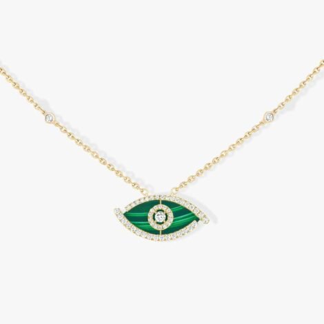 Lucky Eye Malachite Necklace