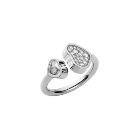 Happy Hearts Ring, Ethical Gold, Diamonds