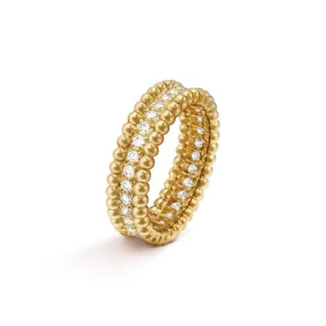 Perlée Diamonds Ring, 1 Row