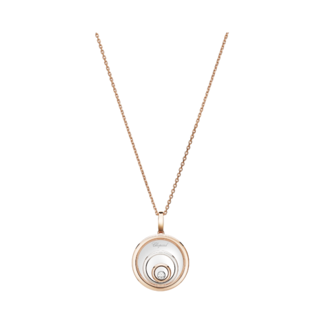 Happy Spirit Pendant, Ethical Rose Gold, Ethical White Gold, Diamond