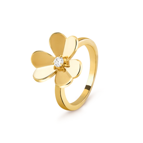 Frivole Ring,  1 Flower, Small Model
