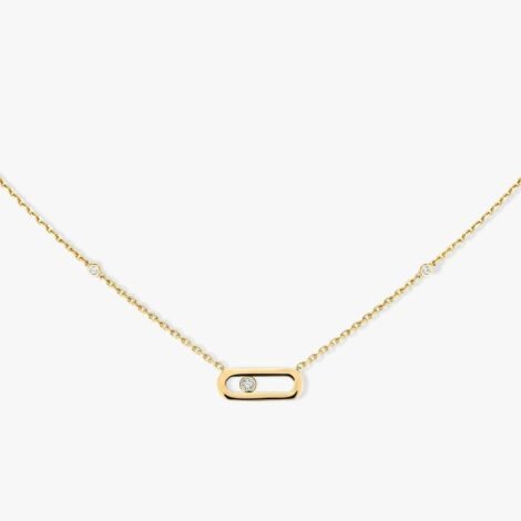 Gold Move Uno Necklace