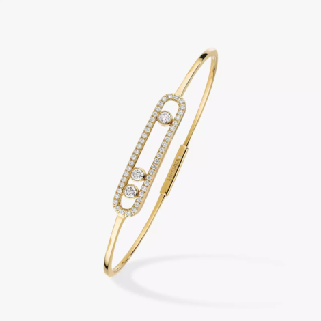 Move Pavé Thin Bangle