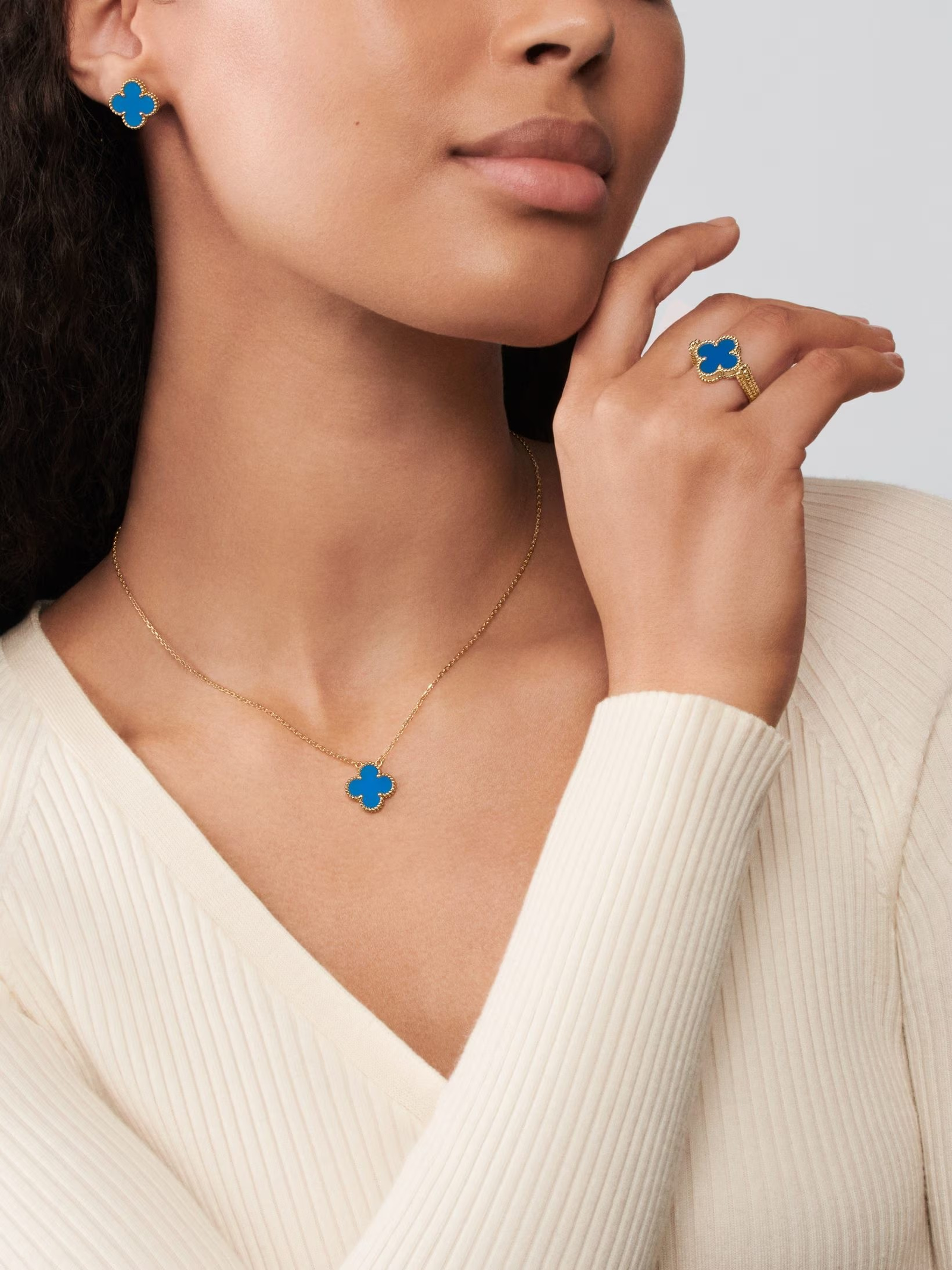 Vintage Alhambra Reversible Ring