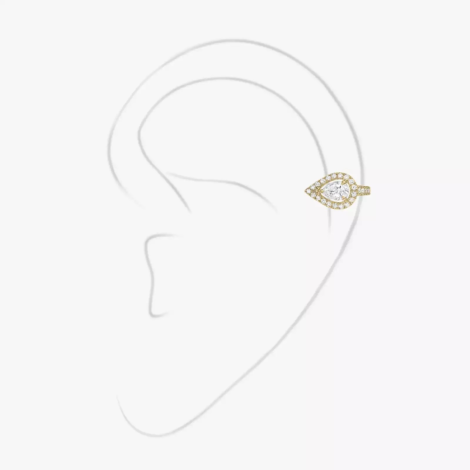My Twin Top Mono Earring PS 0.15ct