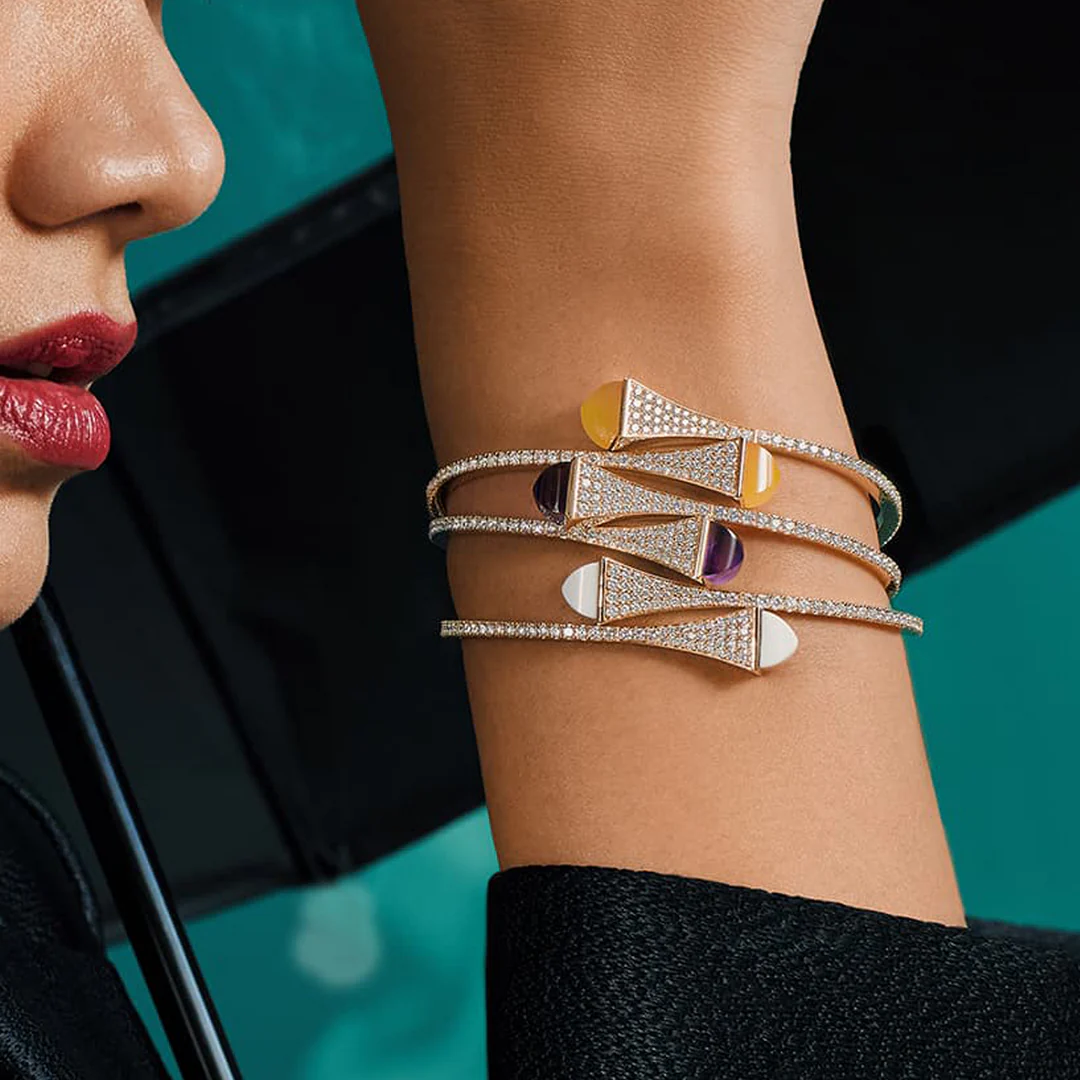 Cleo Diamond Slip-On Bracelet