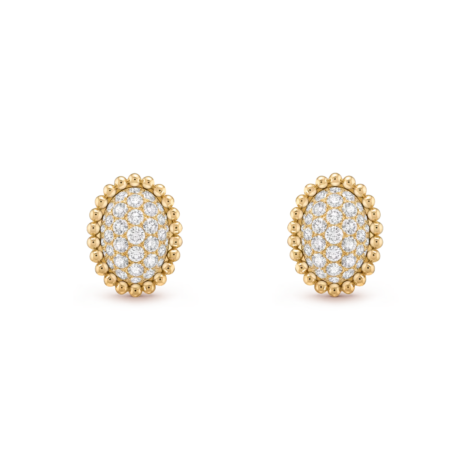 Perlée Diamonds Pavé Earrings