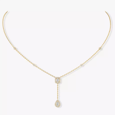 My Twin Tie 0.10ct x2 Necklace