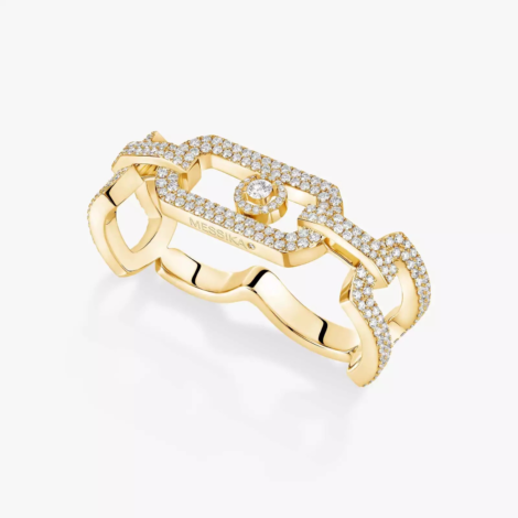 So Move 2 Finger Diamond Pavé Ring