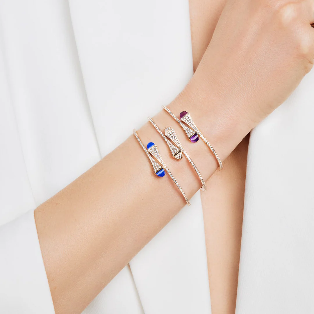 Cleo Diamond Midi Slip-On Bracelet