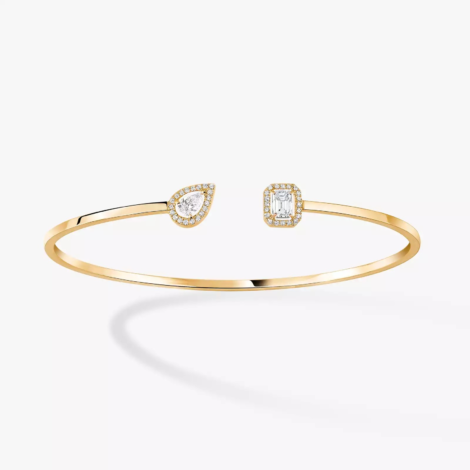 My Twin Toi & Moi Thin Bangle 0.15ct x2