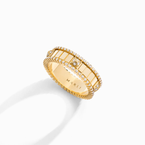 LIFE Full Diamond Spinning Ring