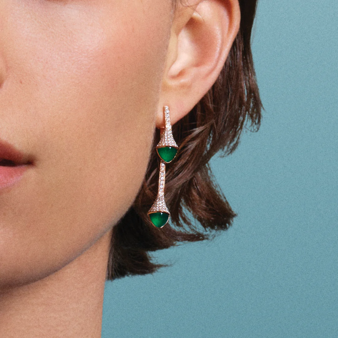 Cleo Diamond Drop Earrings