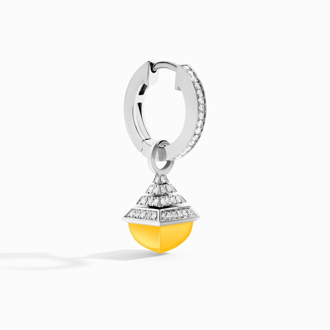 Cleo Rev Mini Diamond Drop Earrings