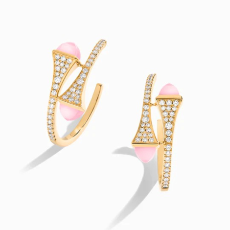 Cleo Diamond Small Hoop Earrings