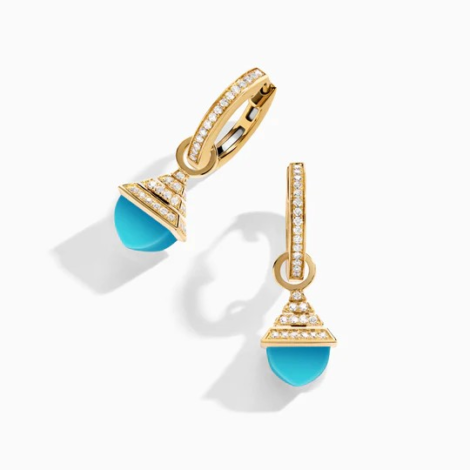 Cleo Rev Mini Diamond Drop Earrings