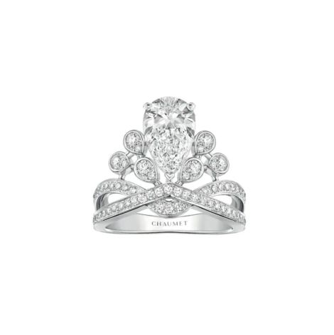 Joséphine Aigrette Impériale Ring 1ct, Platinum, diamonds
