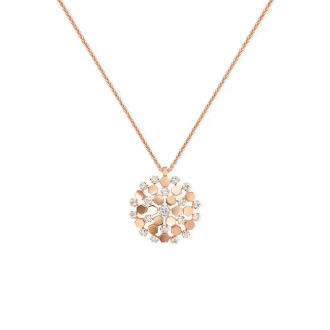 Bee de Chaumet Pendant Rose Gold, Diamonds
