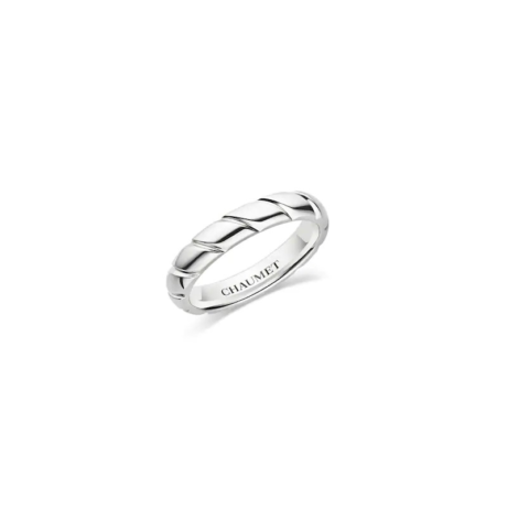 Torsade de Chaumet Wedding Band Platinum, 3.5mm