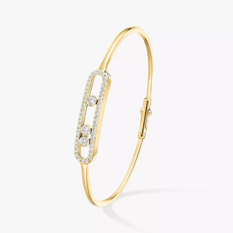 Jonc Move Pavé Diamond Bracelet