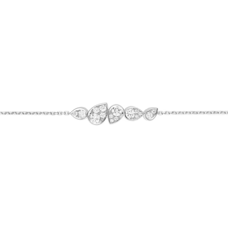 Joséphine Ronde d'Aigrettes Bracelet White Gold, Diamonds