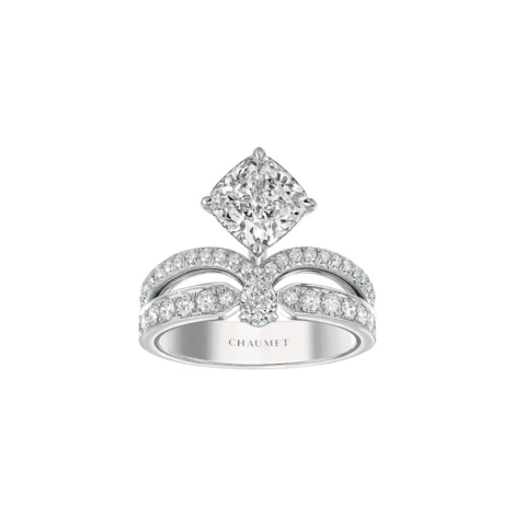 Joséphine Éclat Floral 2cts Solitaire Platinum, Diamonds