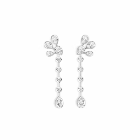 Joséphine Aigrette Impériale Earrings White Gold, Diamonds
