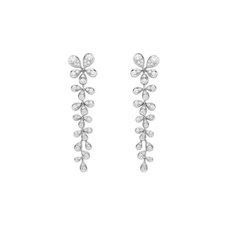 Joséphine Aigrette Impériale Transformable Earrings White Gold, Diamonds