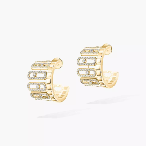 Move Iconica Pavé Diamond Earrings