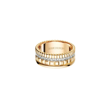 Quatre Radiant Edition Small Ring, Diamonds