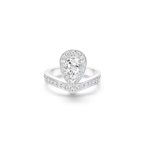 Joséphine Aigrette Solitaire 1ct Platinum, Diamonds